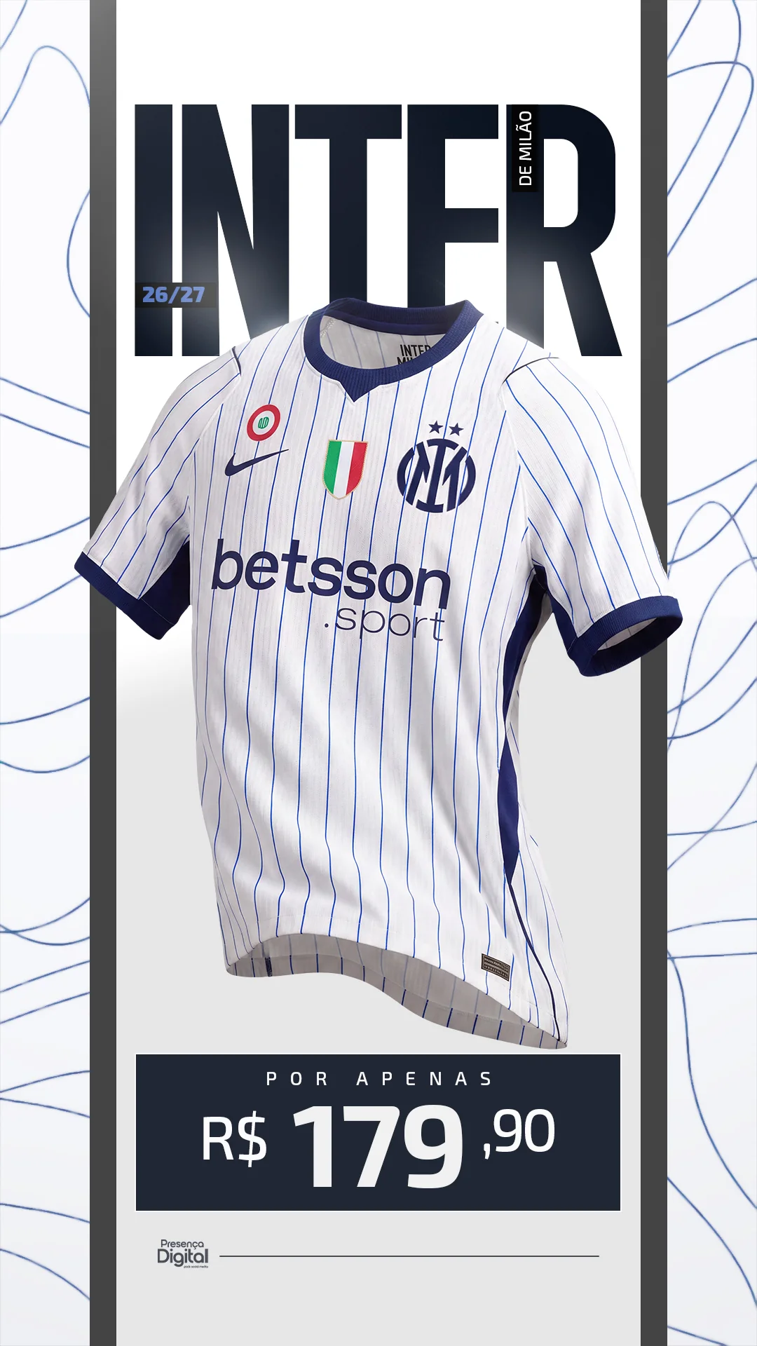 Exemplo de arte editável do pack