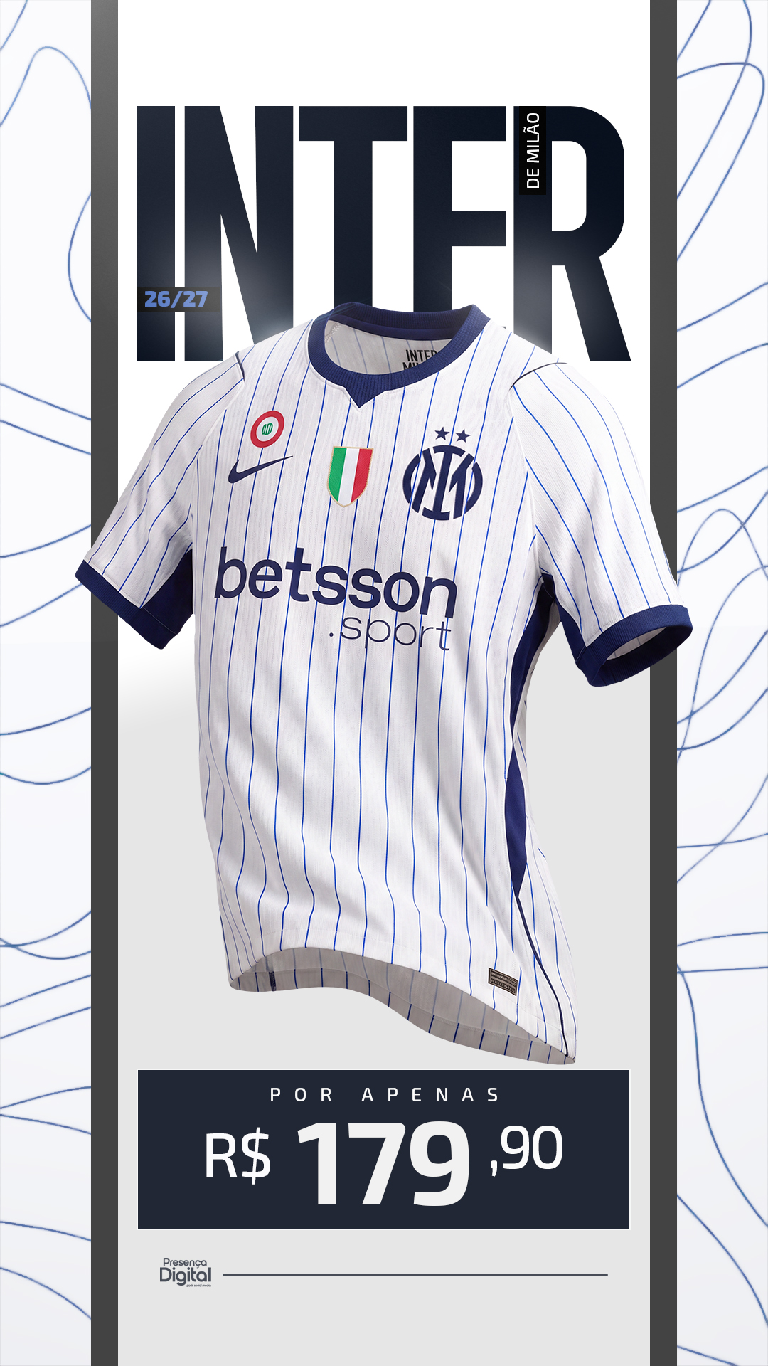 Exemplo de arte editável do pack